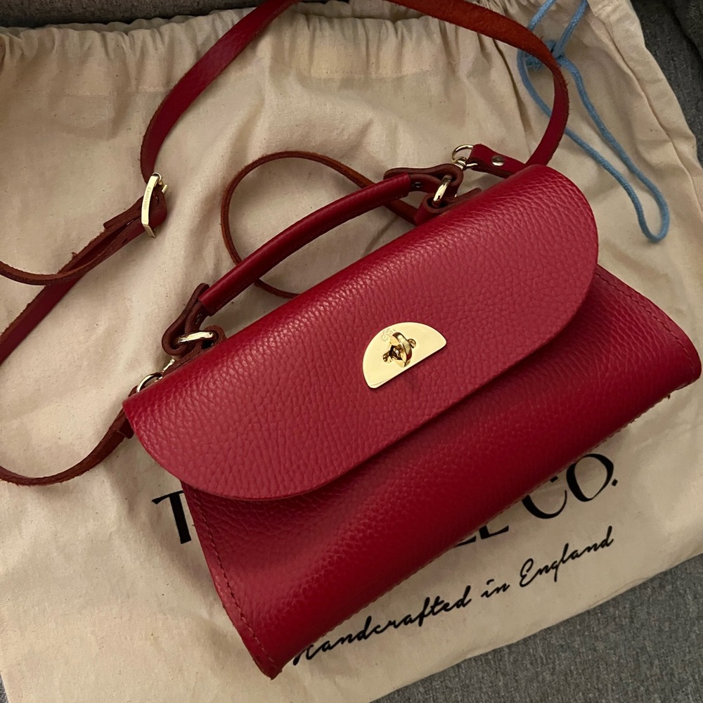 Cambridge Satchel Co Mini Daisy - Crimson